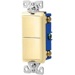Eaton Cooper Wiring 7700 7728V-SP Combination Switch, 15 A, 120/277 V, Pvc Housi. Fixed Price $29.51.