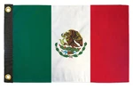 Mexico 12X18IN Boat Flag Mexican National Marine Banner Atv Utv Dune Buggy. Fixed Price $12.49.