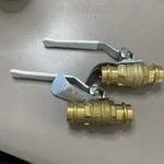 Lot Of Brass Full Port Ball Valve FNWX432F 3/4" 200PSI Press Ends. Fixed Price $22.99.