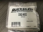 9032 Mercury Marine Quicksilver SPRING/250F/GB#018. Fixed Price $7.60.