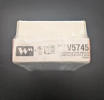 Wiremold V5745 Combination Switch And Receptacle Box Ivory. Fixed Price $10.00.