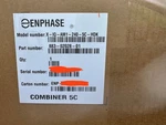 Enphase X-IQ-AM1-240-5C Combiner Box With Cell Kit Included New. Fixed Price $800.00.