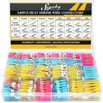 540PCS Marine Grade Heat Shrink Wire Connectors - Sopoby Electrical Connector.... Fixed Price $52.45.
