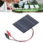 Solar Panel 1.5W 12V Polysilicon High Efficiency Output Portable Lightweight Diy. Fixed Price $16.61.