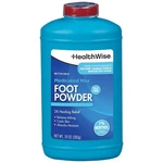 Healthwise Medicated Maximum Strength Foot Powder 1% Menthol Talc Free Ant. Fixed Price $8.51.
