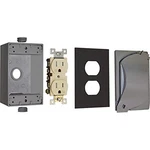 Sigma Engineered Solutions, Gray Electric 16446 Trwr Duplex Receptacle Kit. Fixed Price $25.51.