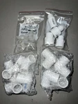 Mixed Pvc Electrical Conduit Fittings Lot Tees, Adapters, Clamps New. Fixed Price $27.99.
