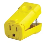 Leviton R01-05259-0VY Amp Python Connector 5-15R 125 Volt, Yellow. Fixed Price $12.91.