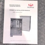 Milbank Manual Transfer Switch MMTS301SYSL2C 30A Mpn. Fixed Price $400.00.