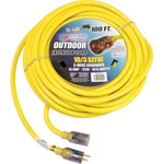 U.s. Wire 100 Ft. Single Tap Extension Cord W/ Lighted Ends 10/3 Ga. Sjwt-a 300V. Fixed Price $213.26.