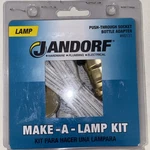 Jandorf Push-through Socket Bottle Adapter Make-a-lamp Kit #60131 New. Fixed Price $14.45.