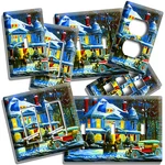 Retro Christmas Carol Holiday Spirit Light Switch Outlet Wall Plates Room Decor. Fixed Price $15.29.