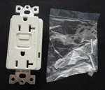 New Lutron 20A Receptacle / Satin Colors Biscuit SCR-20-GFCI-BI. Fixed Price $29.99.