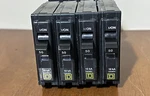 Square D QO150 Miniature Single Pole Circuit Breaker 50A (lot Of 4). Fixed Price $42.99.