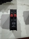 Bryant Westinghouse BR2020 Type 20-20 Amp Twin. Fixed Price $12.00.