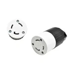 Twist Lock Electrical Receptacle Wire, Amps, 125V, Nema L5-30R YGA024F. Fixed Price $14.29.