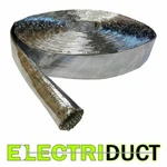 Aluminum Coated Fiberglass Heat Reflective Sleeving - 50 Feet Electriduct. Fixed Price $85.49.