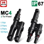 5/2/1 Pairs Solar Panel Branch Connectors Cable Splitter Coupler Combiner. Fixed Price $14.98.