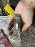 Hubbell CS120W Switch (605). Fixed Price $10.00.