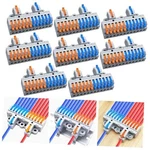 Cesfonjer 2-IN-12-OUT Terminal Block Kit (8 Sets), High Density Lever Wire. Fixed Price $23.78.