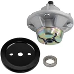 Spindle Assembly W/pulley 48" For John Deere LX289 X320 X324 X340 AM144377. Fixed Price $44.00.
