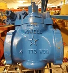 Powell 4" Plug Valve 175 Wog Fig 2200 89816 Fip Threaded Ends. Fixed Price $432.23.