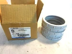 New Box Of Thomas & Betts Steel City BU510 4" Plastic Rigid Conduit Bushing. Fixed Price $10.85.