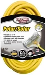 Coleman Cable 12/3 Polar/solar Cold-weather Extension Cord: 50 Feet. Fixed Price $166.95.