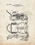 Combined Grass Mower And Leaf Mulcher Patent Print Old Look. Fixed Price $12.96.