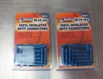 Wirthco 80813 16-14AWG Vinyl Insulated Butt Connectors Boxes Of 25 PCS(10D1-1). Fixed Price $11.99.
