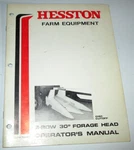 Hesston 2-ROW 30" Forage Head Manual Book Original! Harvester Chopper. Fixed Price $11.24.
