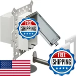 Arlington DBVM1C-1 Profile Electrical Weatherproof Cover For Construction. Fixed Price $46.66.