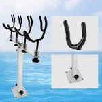 Aluminum Rod Pod Sure Grip Boat Steel Pvc Coated Wire Fishing Pole Holder. Fixed Price $89.99.