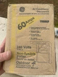 Ge TF60RCP Ac Disconnect Non-fusible Brand New. Fixed Price $14.99.