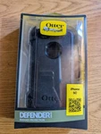 Genuine Otterbox Defender Case Apple Iphone 5C Black 77-32651 +belt Clip Holster. Fixed Price $19.99.