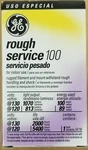 Ge Rough Service 100 Watt / Saf-t-gard Light Bulb. Fixed Price $12.00.