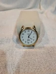 Timex Indiglo Wr 30M Quartz Analog Gold Tone With Date. Fixed Price $20.00.
