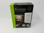 Ge Z-wave In-wall Smart Switch Model 12722 White & Light Almond Fan Pump. Fixed Price $18.99.