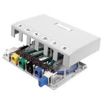 Hubbell Premise Wiring HSB6W Surface Mount BOX,6 Ports,white 22LV09. Fixed Price $25.05.