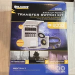 Reliance 30-AMP Protran 2 Manual Transfer Switch Pre Wired 6-CIRCUIT Kit 306LRK. Fixed Price $119.99.