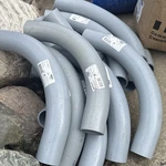 New Carlon Or Equivalent UA9AL 3" Electrical Gray Pvc Conduit 90 Elbow 6186506. Fixed Price $9.99.