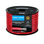 Common Sense Marine 14 Gauge Primary Boat Cable - 50 Ft Grade Wire. Fixed Price $39.69.