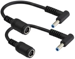 Aaotokk 90 Degree Tip Laptop Power Cable Dc 7.4MM X 5.0MM Female Black. Fixed Price $10.56.