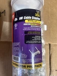 Gb Nm Cable Staples -wood 1/2 Item PS-175J Approx 300. Fixed Price $12.00.