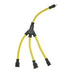 Southwire 90198802 2FT 12/3 Stw Yellow "w" Adapter With Black Plugs (pack Of 12). Fixed Price $200.00.