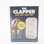 The Clapper Sound Activated Switch Outlet 120V Beige Joseph Enterprises. Fixed Price $19.99.