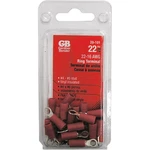 Gardner Bender 22 To 16 Awg #4 #6 Stud Size Red Vinyl-insulated Barrel Ring. Fixed Price $8.61.