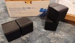 Sensonic SS-113BL Cube Speakers 100W Open Box. Fixed Price $40.00.