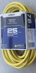 U.s. Wire 25 Ft. Power-on Illuminated Plug TEMP-FLEX-35 Cord, Yellow, 300V,. Fixed Price $28.28.