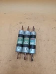 Lot Of 3 Bussmann Fusetron FRN-R-100 Dual Element Time Delay Fuses. Amp. Fixed Price $26.98.